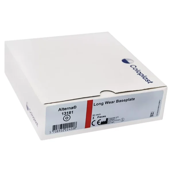 Coloplast Alterna Long Wear Base Plate (50mm) Pack Of فلانشة 50 مم ( Coloplast )(5 قطع في العبوة )